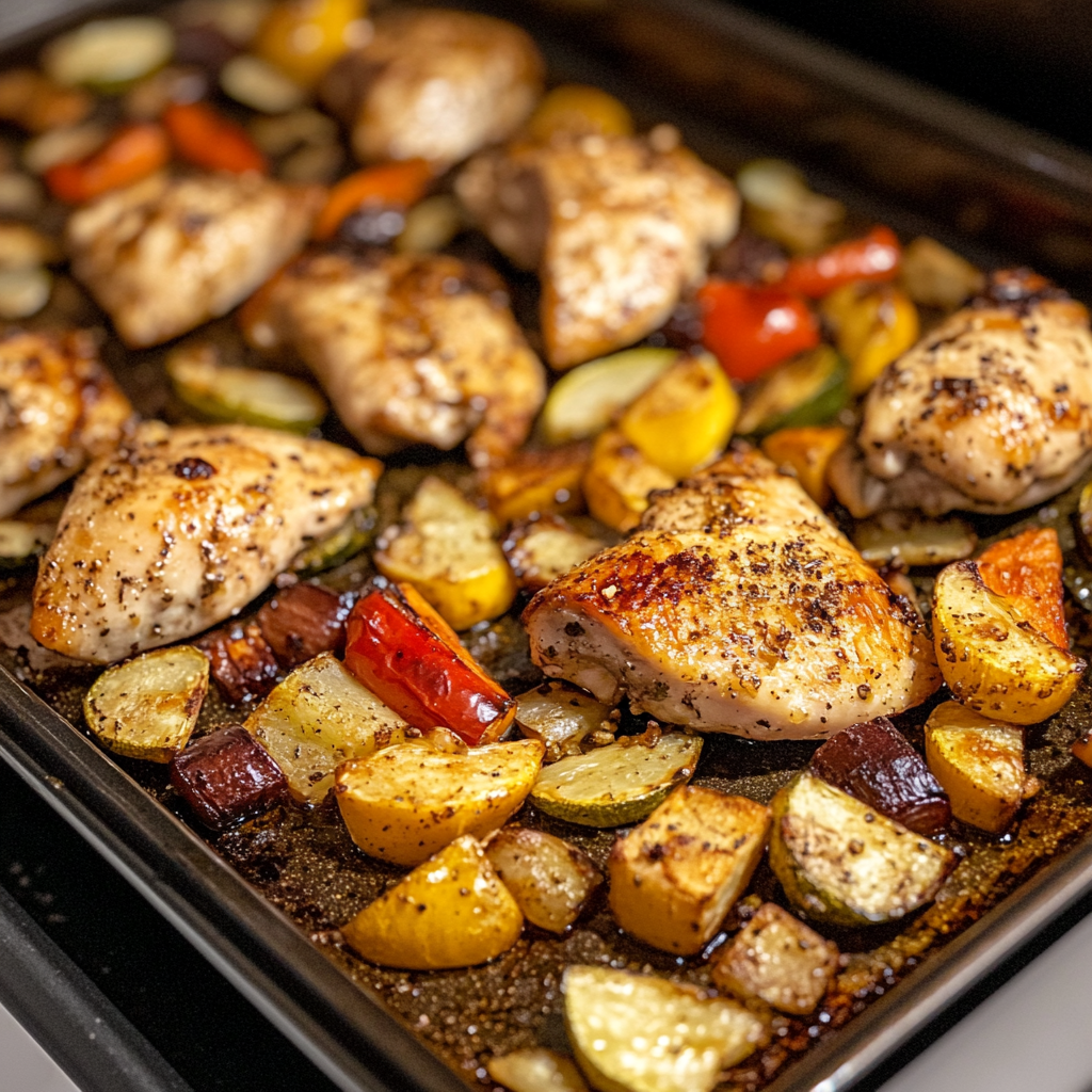 Hibachi-Style Chicken and Vegetables