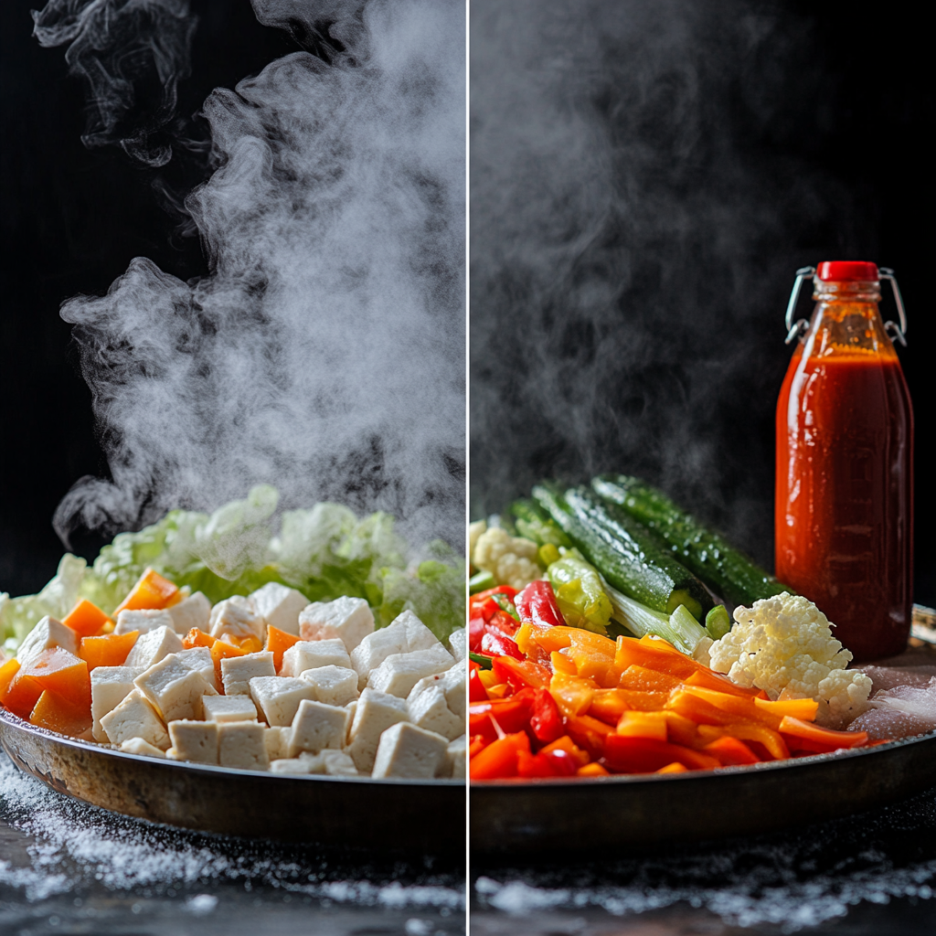 Hibachi-Style Chicken and Vegetables