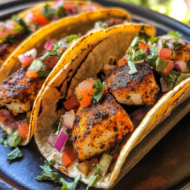 Blackened Fish Tacos: Flavorful and Crispy
