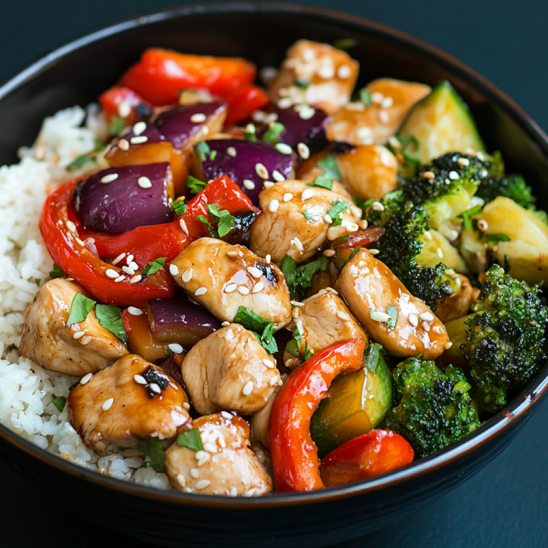 Delicious Hibachi-Style Chicken and Vegetables Recipe