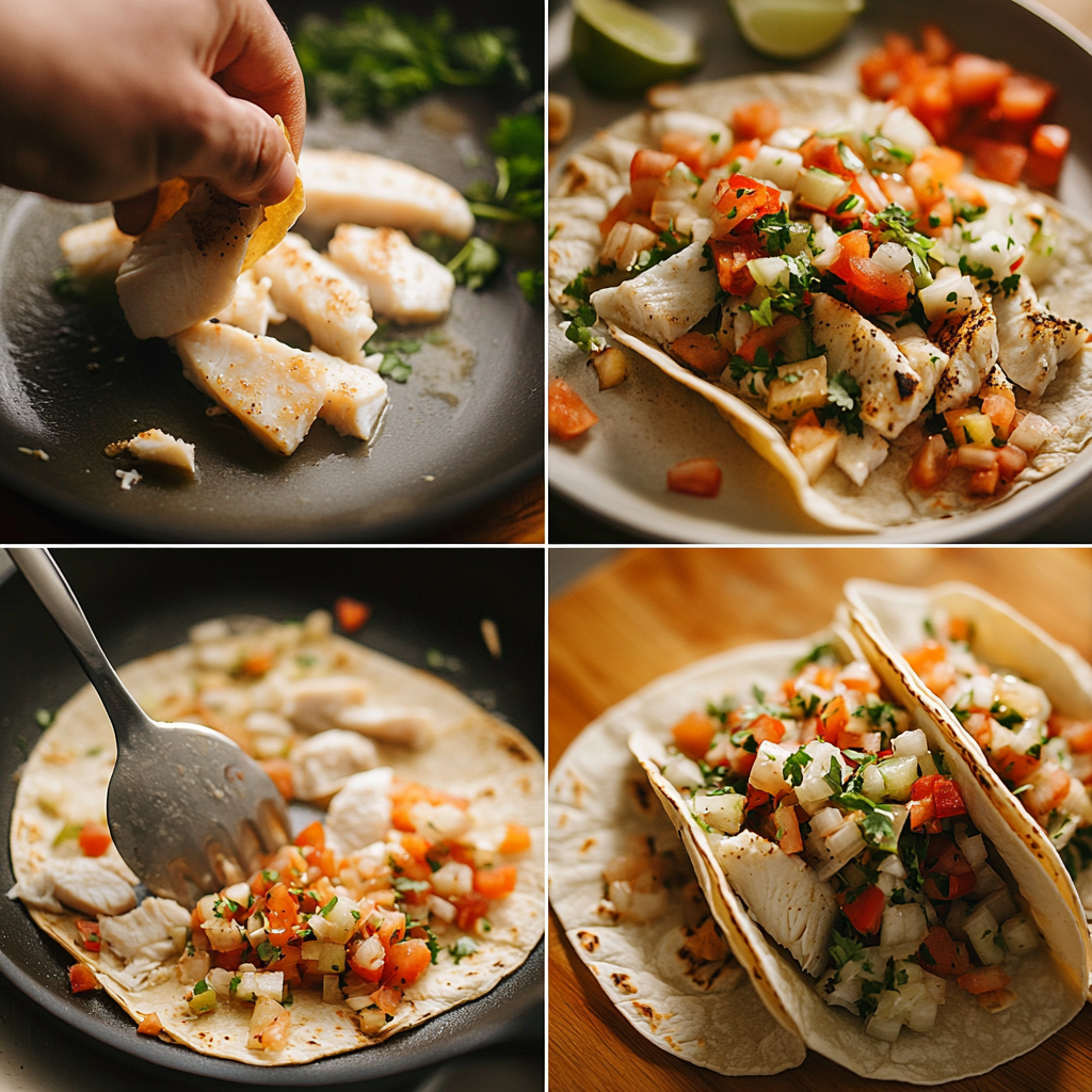 Blackened Fish Tacos: Flavorful and Crispy
