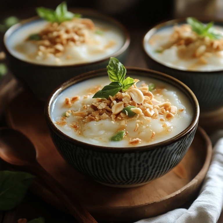 vegan vietnamese sweet soup dessert recipe