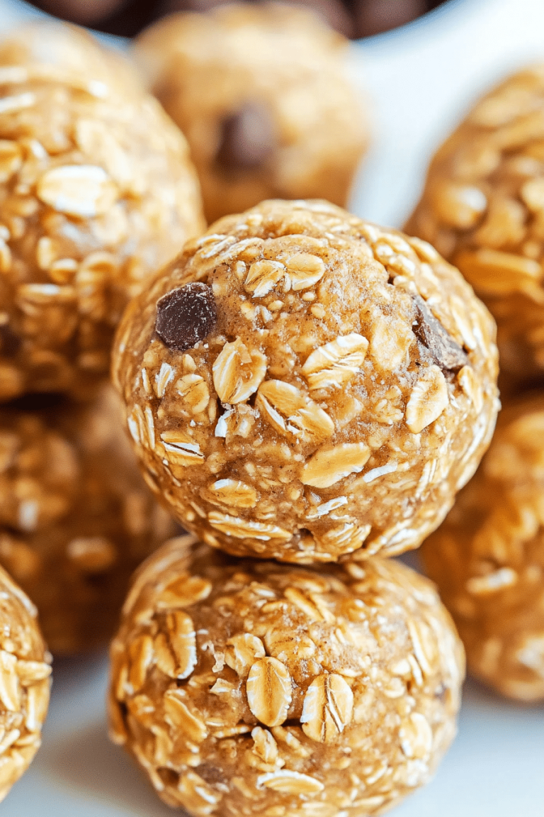 Oatmeal Peanut Butter Energy Bites