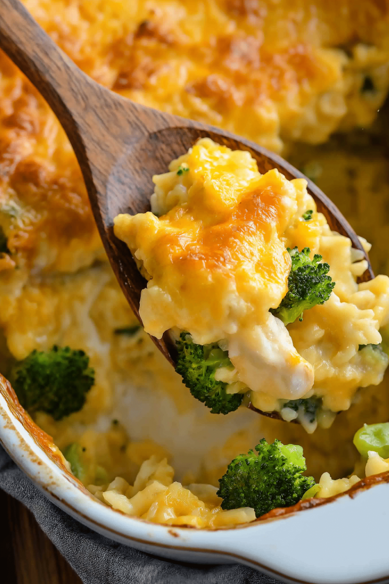Chicken Broccoli Rice Casserole