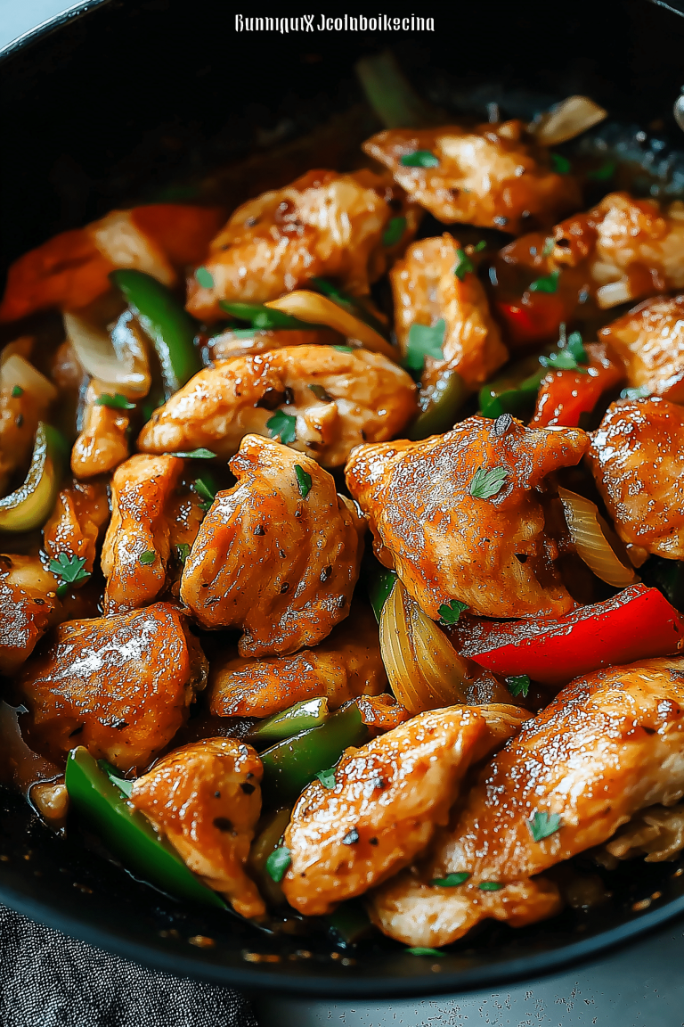 Black Pepper Chicken