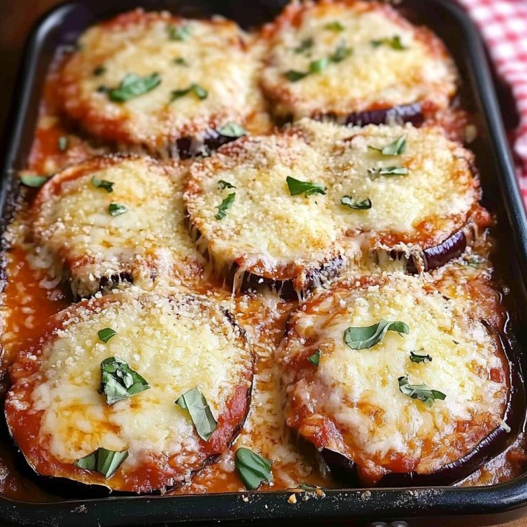 Baked Eggplant Parmesan