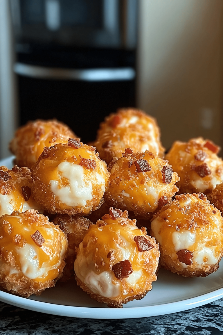 Carb bacon cheddar mini cheese balls