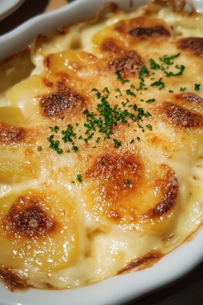 Copycat Ruth’s Chris Potatoes au Gratin