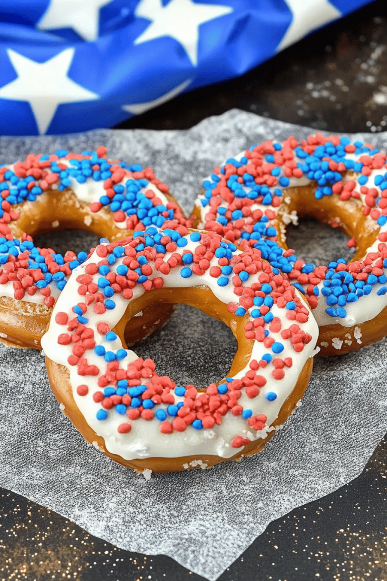 4th of July Pretzels