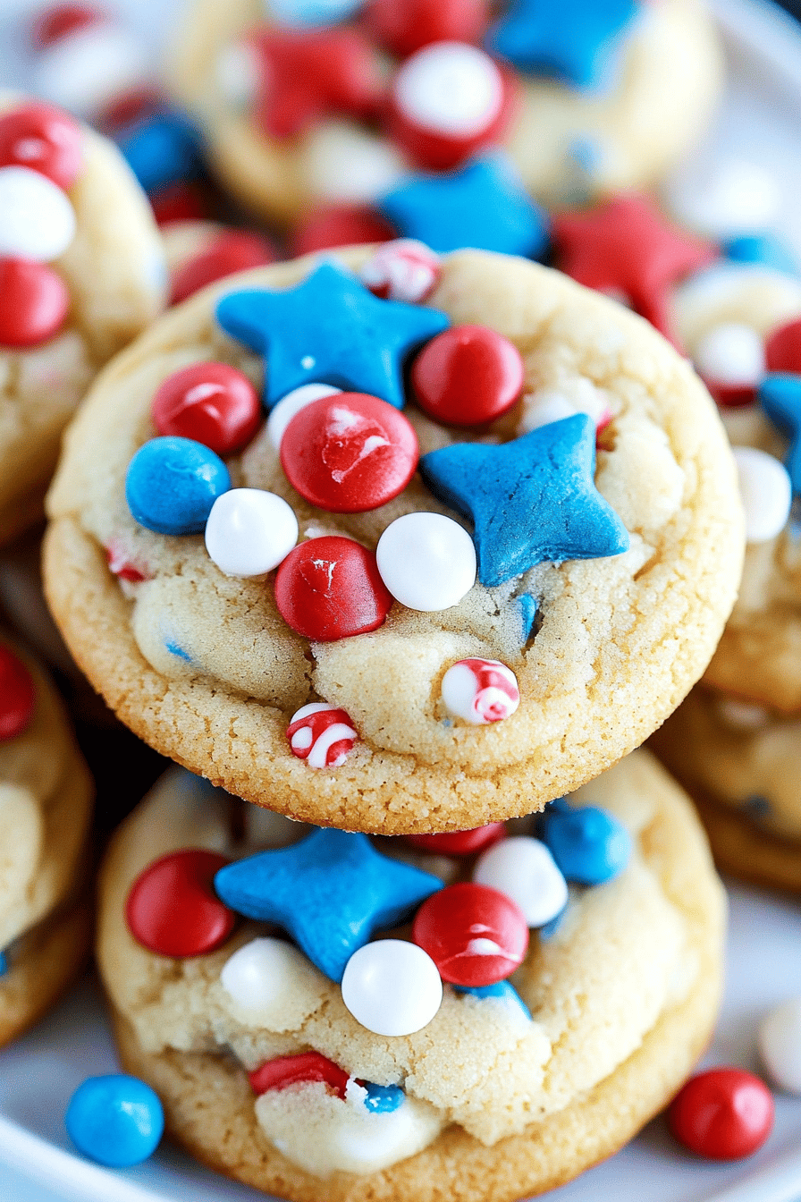 4th of July cookies ingredients