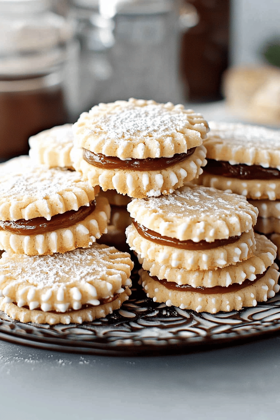 Alfajores Cookies Recipe ingredients