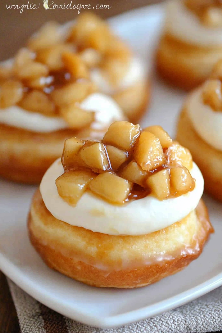Apple Pie Doughnuts
