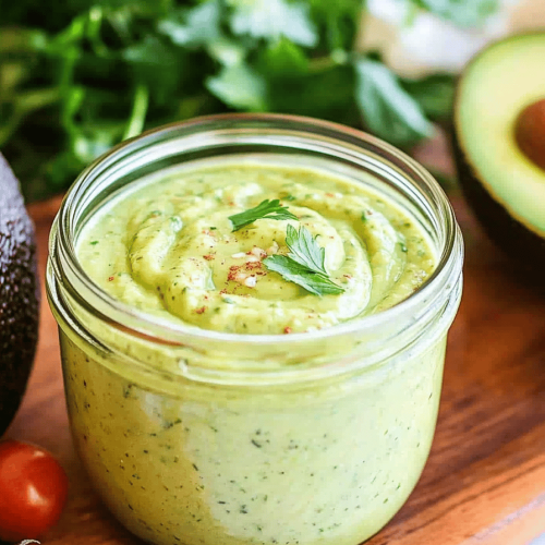 Avocado Dressing Recipe