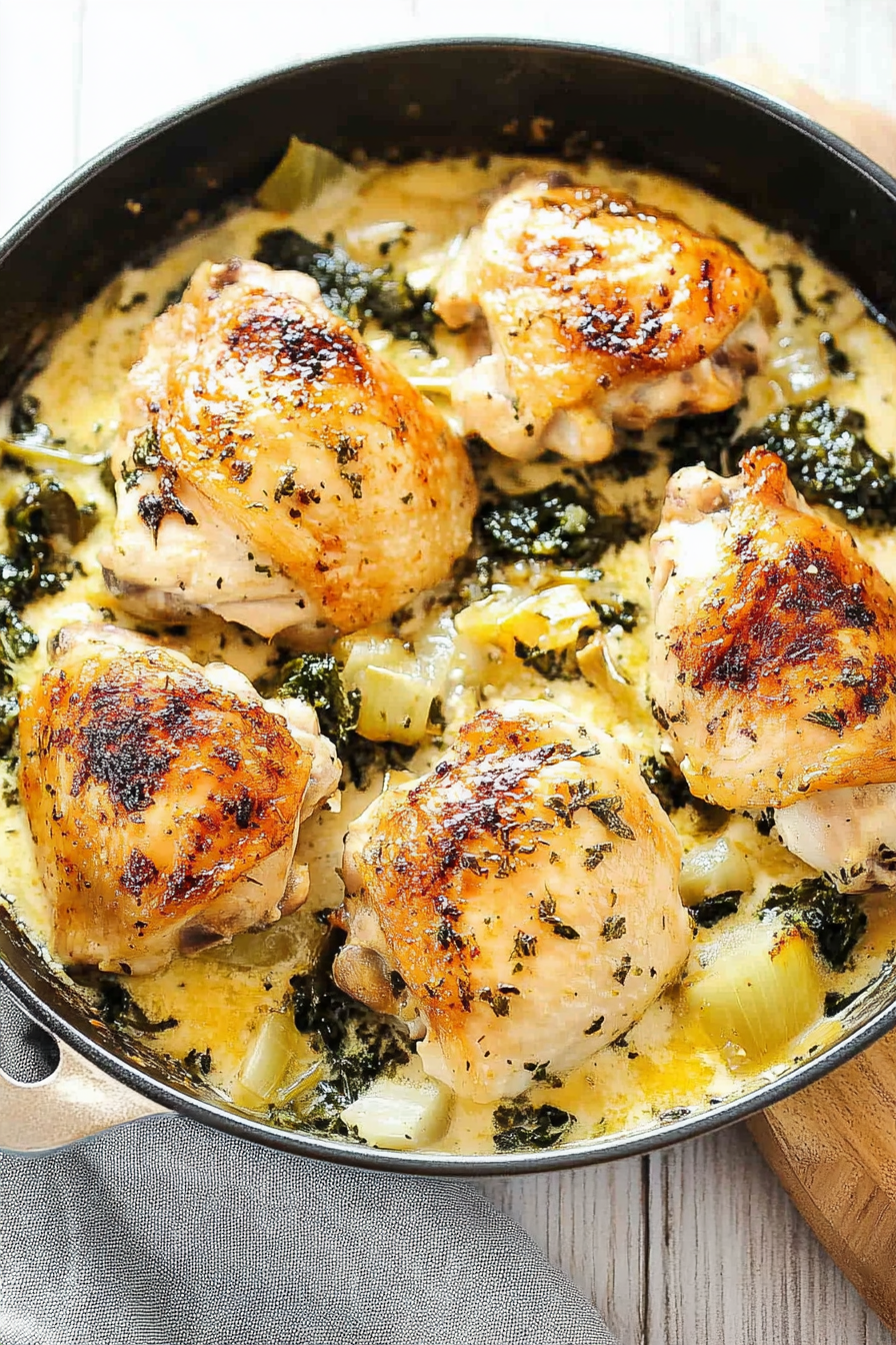 Baked Chicken Thighs