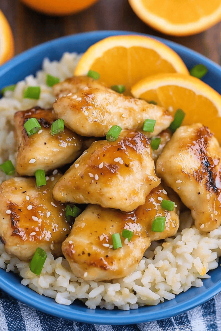 Baked Orange Chicken