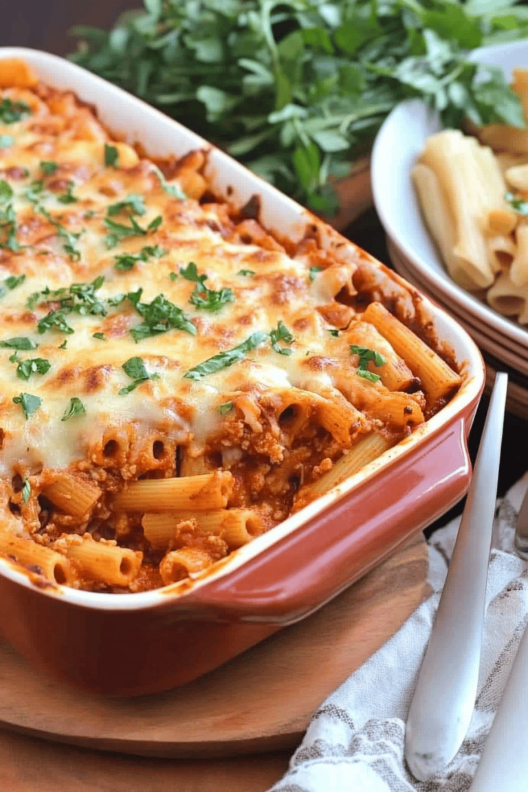 Baked Ziti Recipe