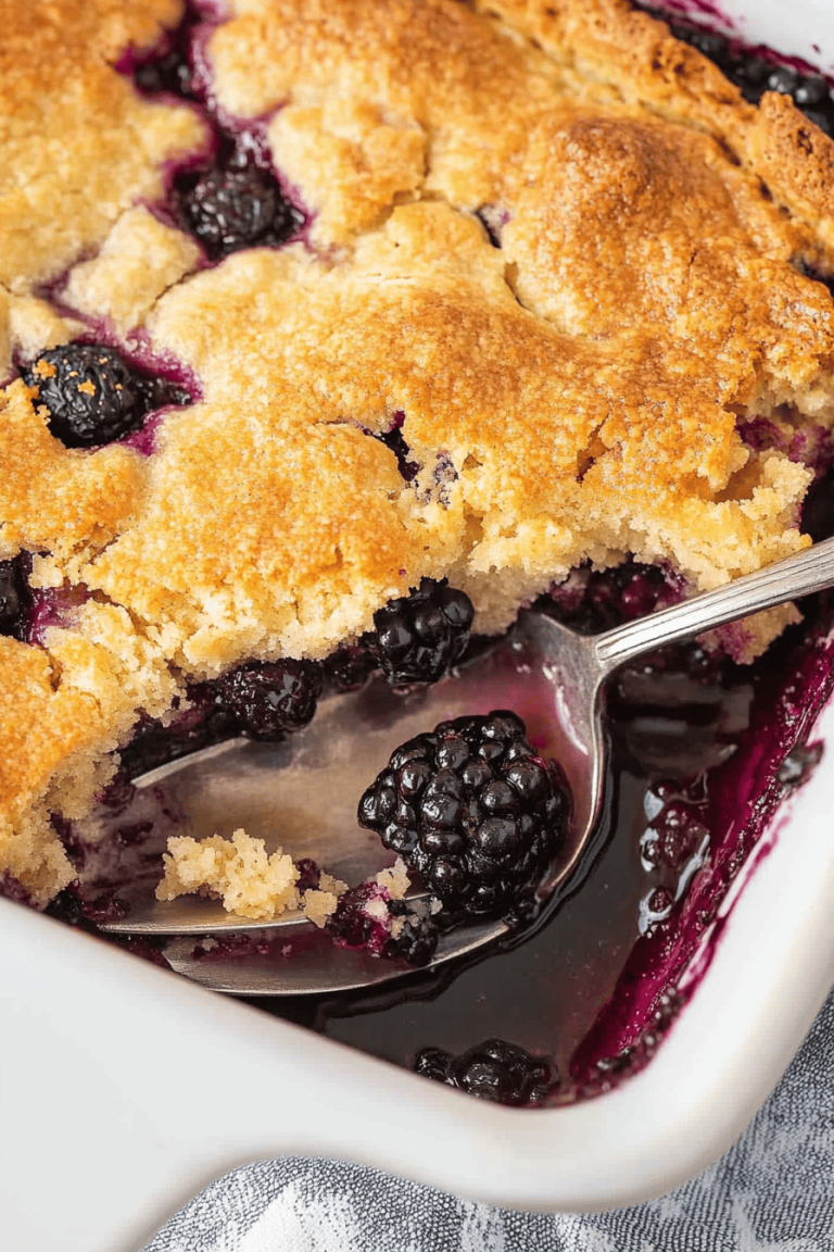 Blackberry Cobbler Recipe