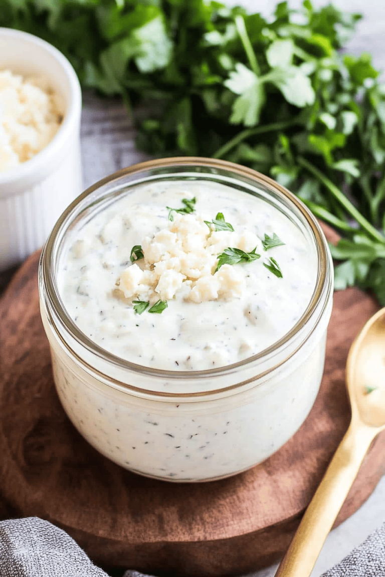 Blue Cheese Dressing Recipe
