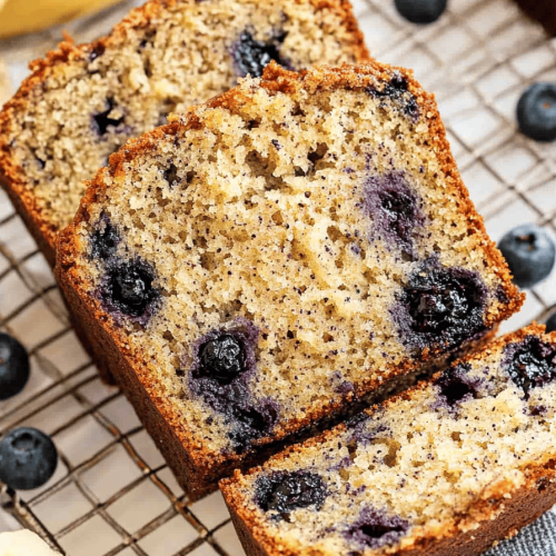 Blueberry Banana Bread