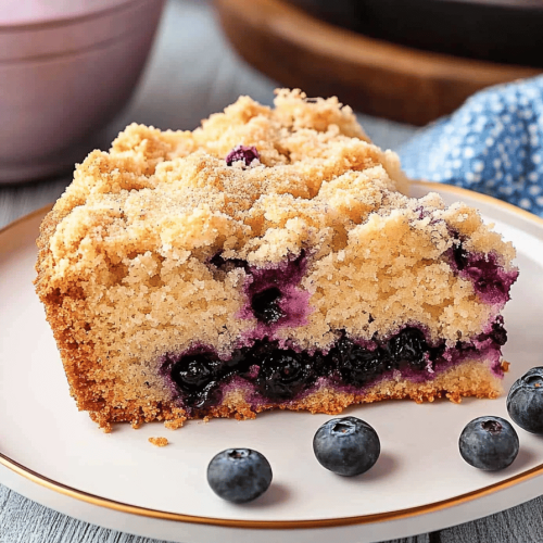 Blueberry Cream Cheese Coffee Cake