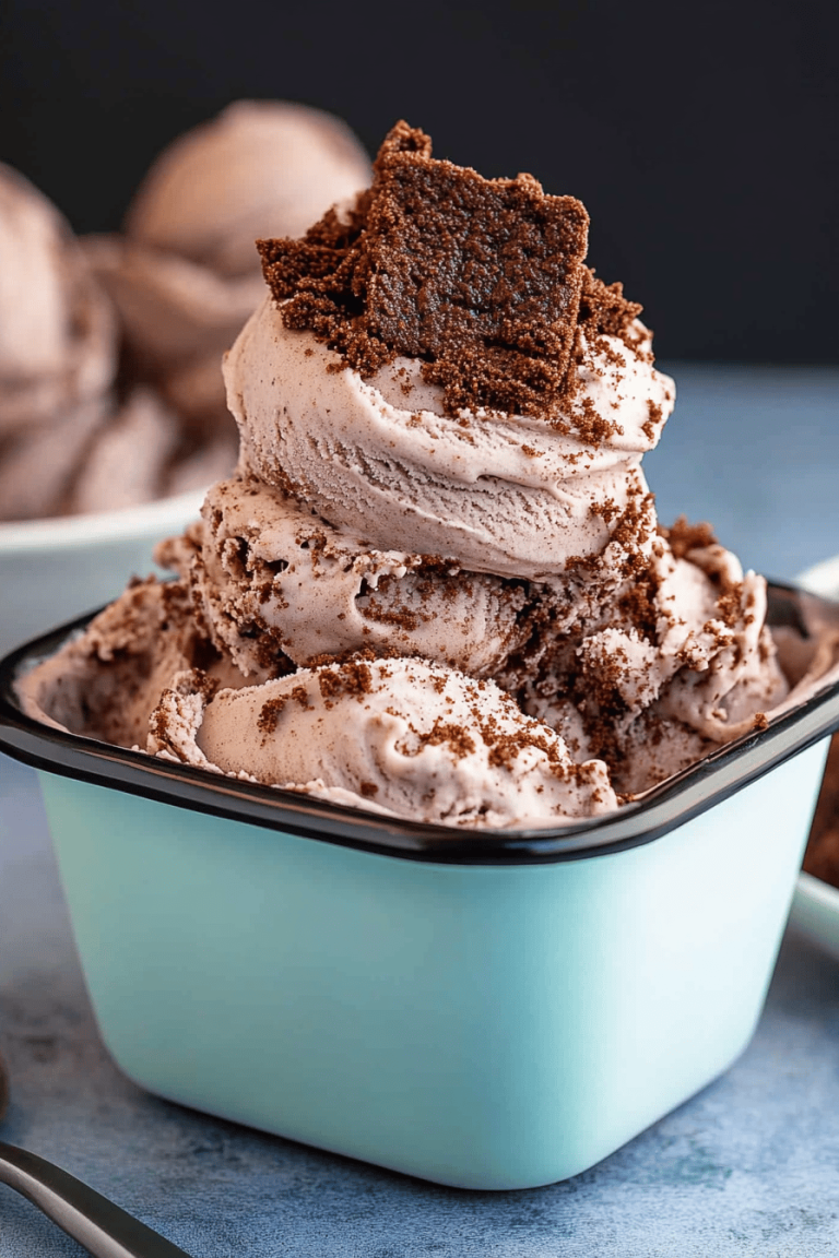 Brownie Batter Ice Cream