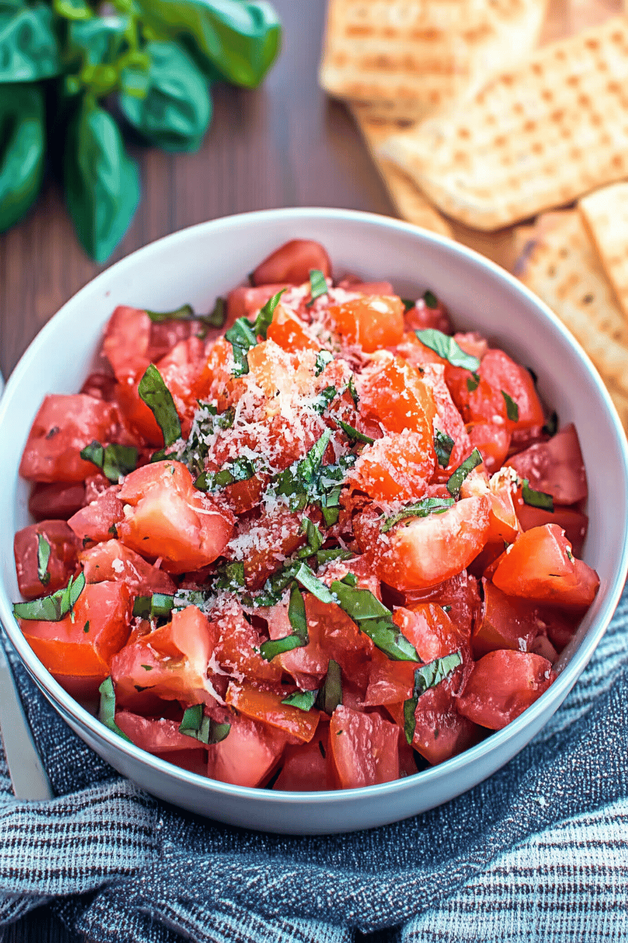 Bruschetta Recipe ingredients