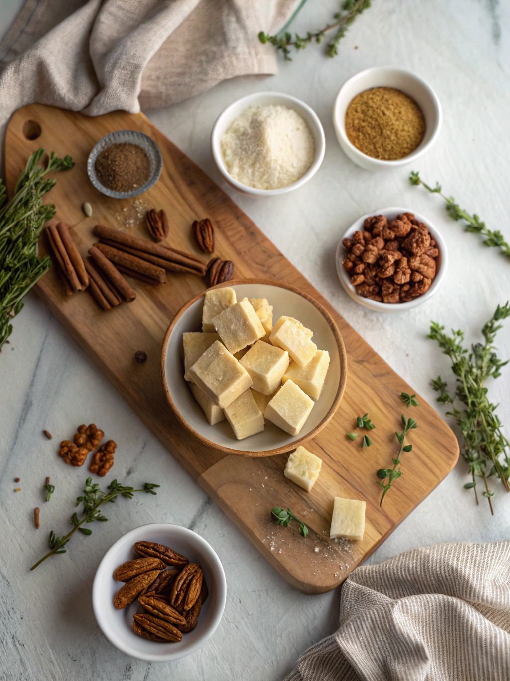 Butter Pecan Fudge Variations ingredients