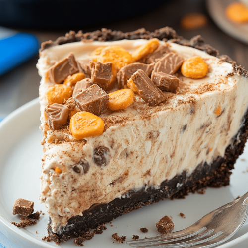 Butterfinger Ice Cream Pie
