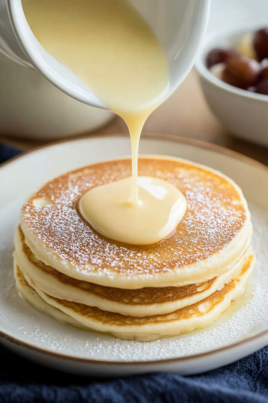 Buttermilk Syrup Recipe Final Dish Presentation