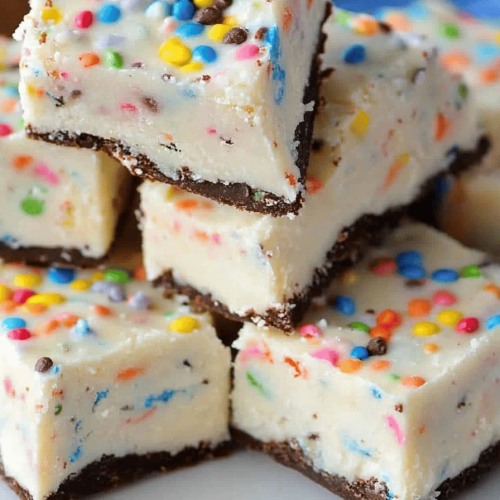 Cake Batter Fudge