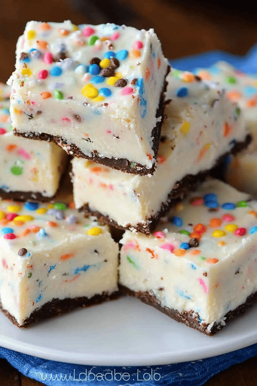Cake Batter Fudge ingredients