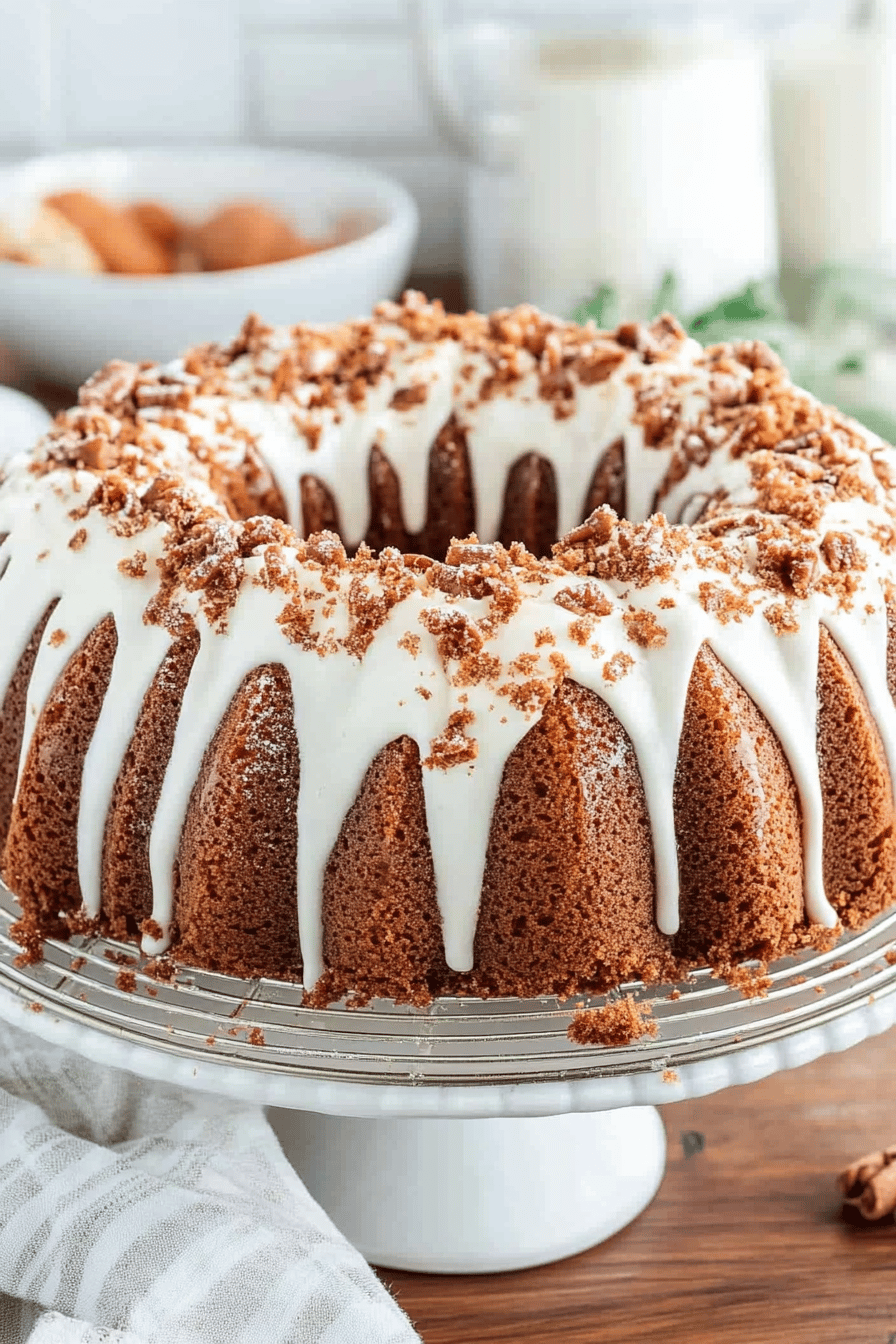 Carrot Bundt Cake ingredients