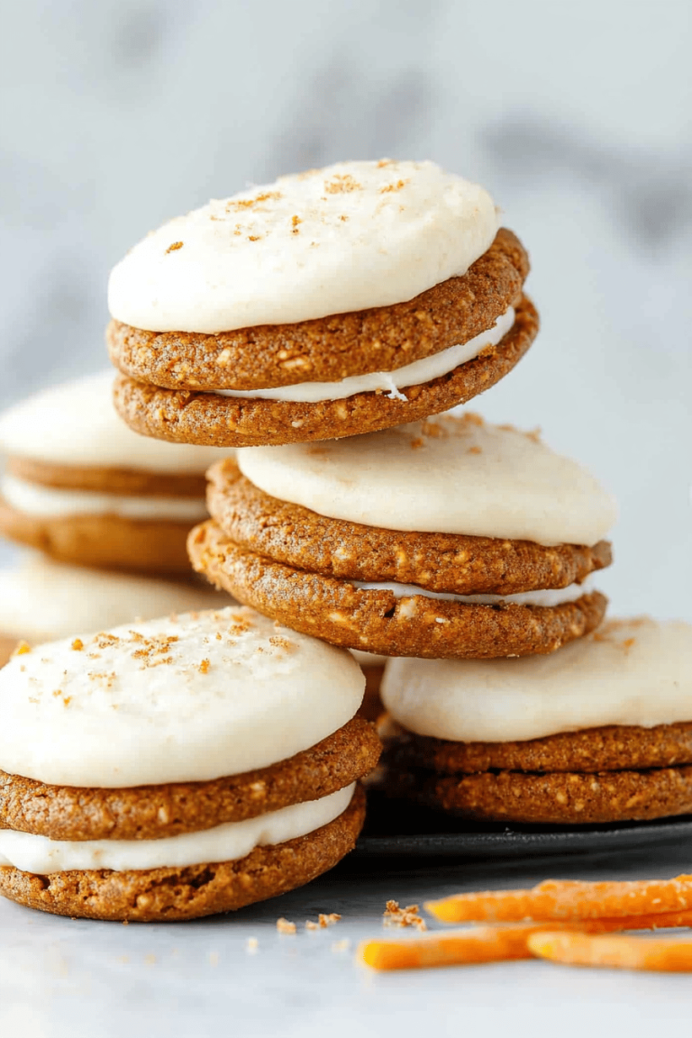 Carrot Cake Whoopie Pies