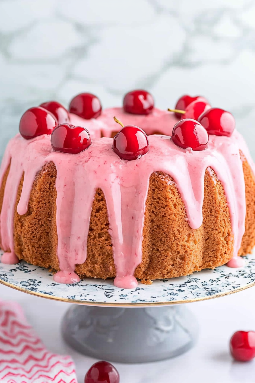 Cherry Margarita Pound Cake