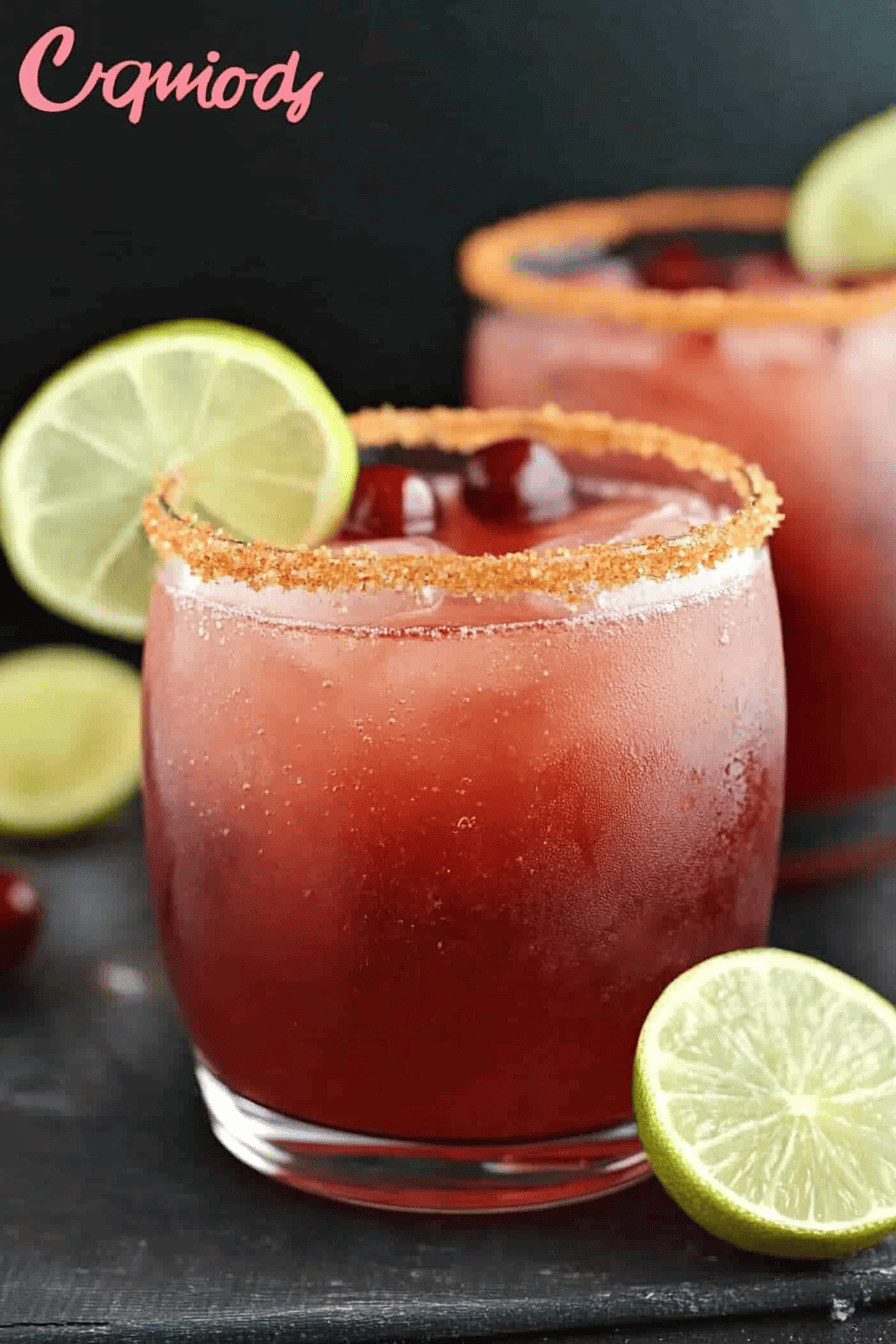 Cherry Margaritas ingredients