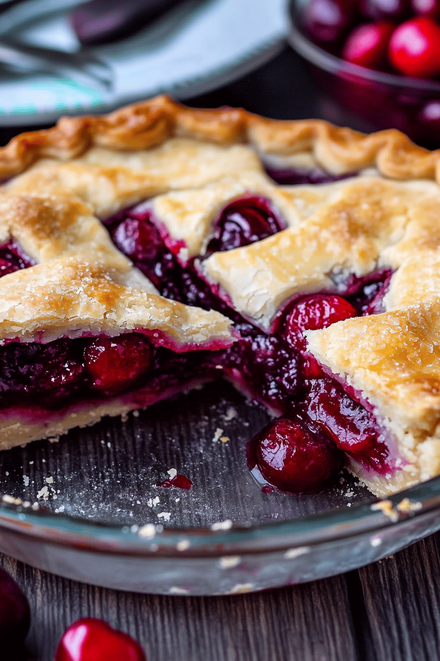 Cherry Pie Recipe ingredients