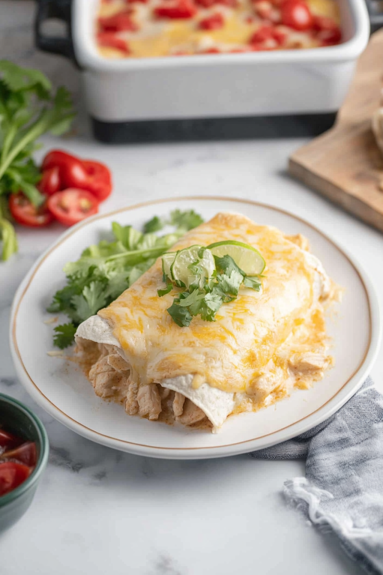 Chicken Lime Enchiladas