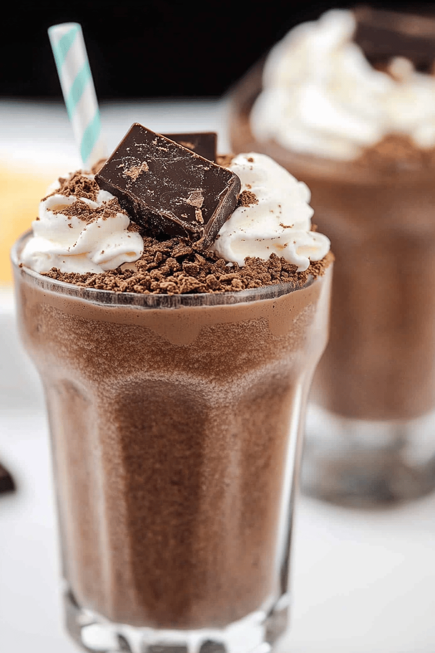 Chocolate Cake Shake Recipe ingredients