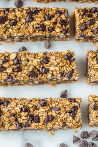 Chocolate Chip Granola Bars Recipe