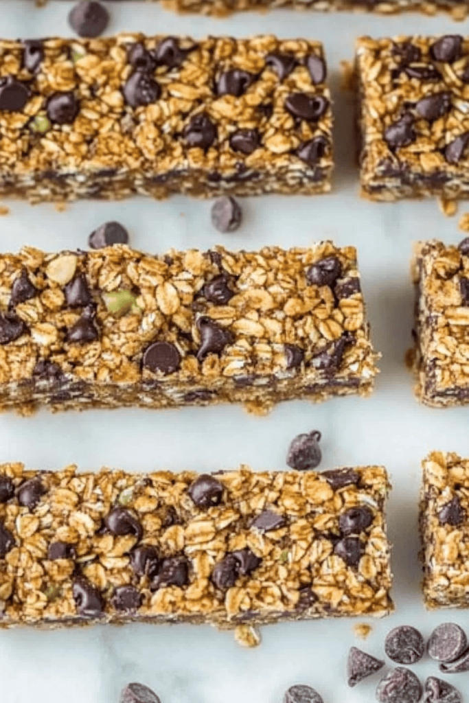 Chocolate Chip Granola Bars Recipe