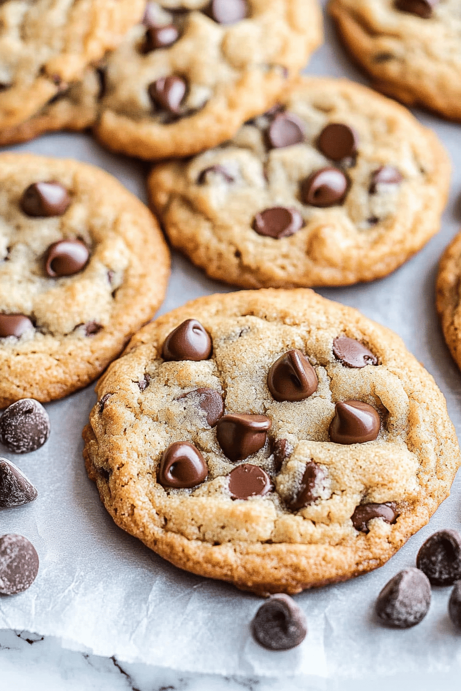 Chocolate Chip Pudding Cookies Final Dish Presentation