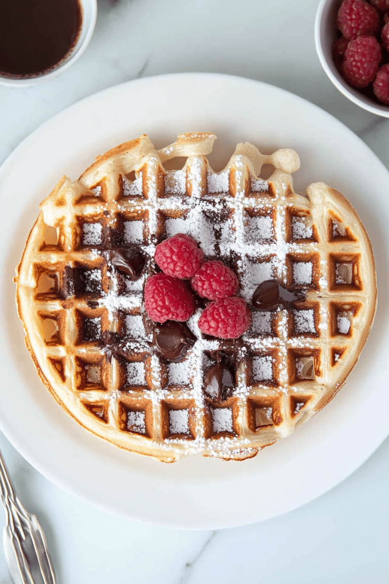 Chocolate Chip Waffles