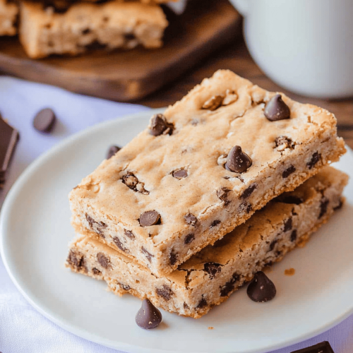 Chocolate Chip Walnut Bars
