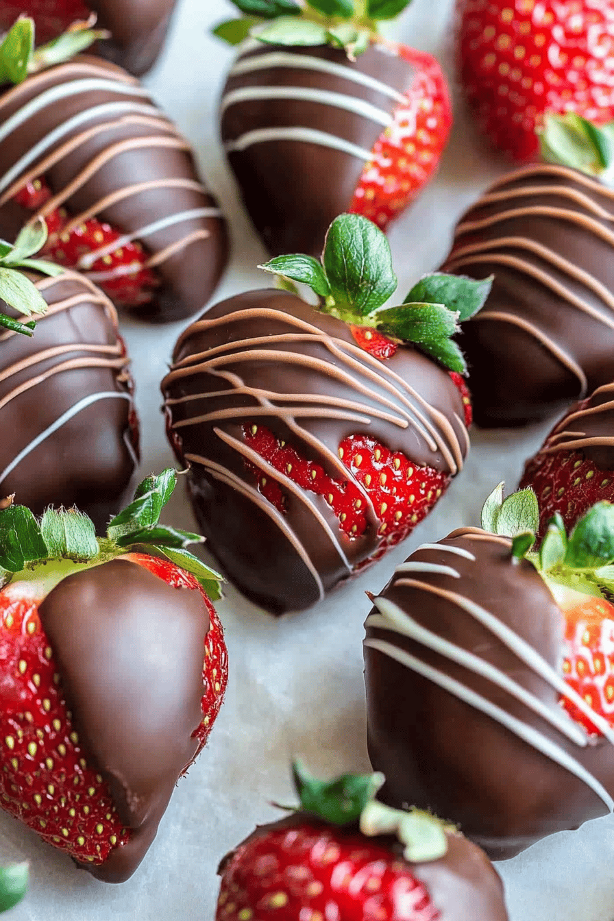 Chocolate-Covered Strawberries ingredients