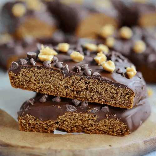 Chocolate Peanut Butter Biscotti