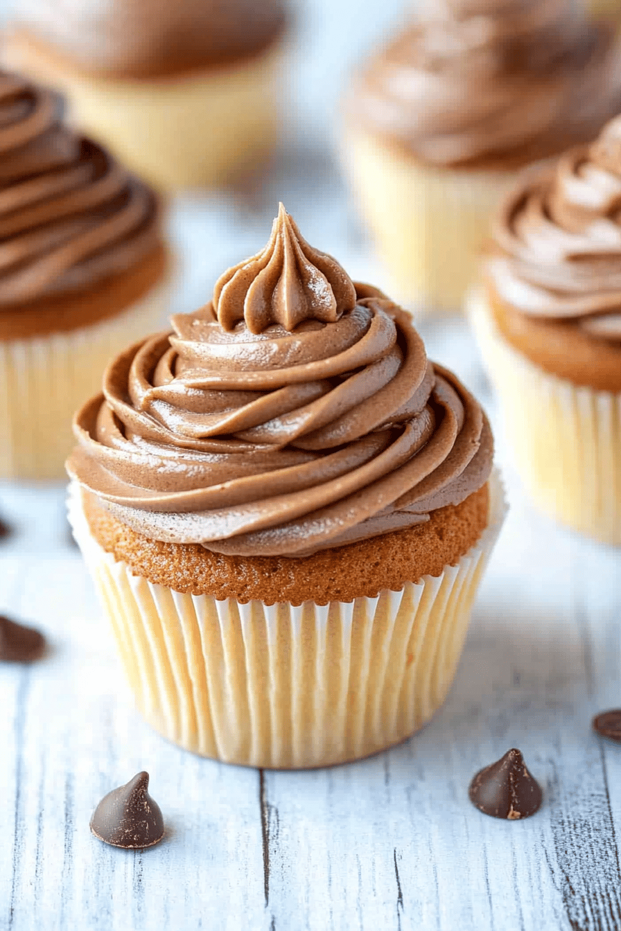 Chocolate Sour Cream Frosting Final Dish Presentation