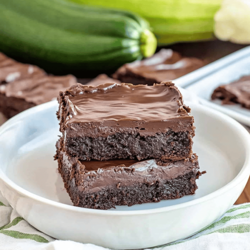 Chocolate Zucchini Brownies