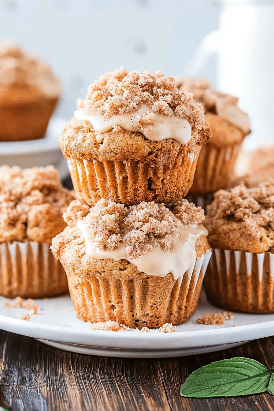 Cinnamon Streusel Zucchini Muffins ingredients