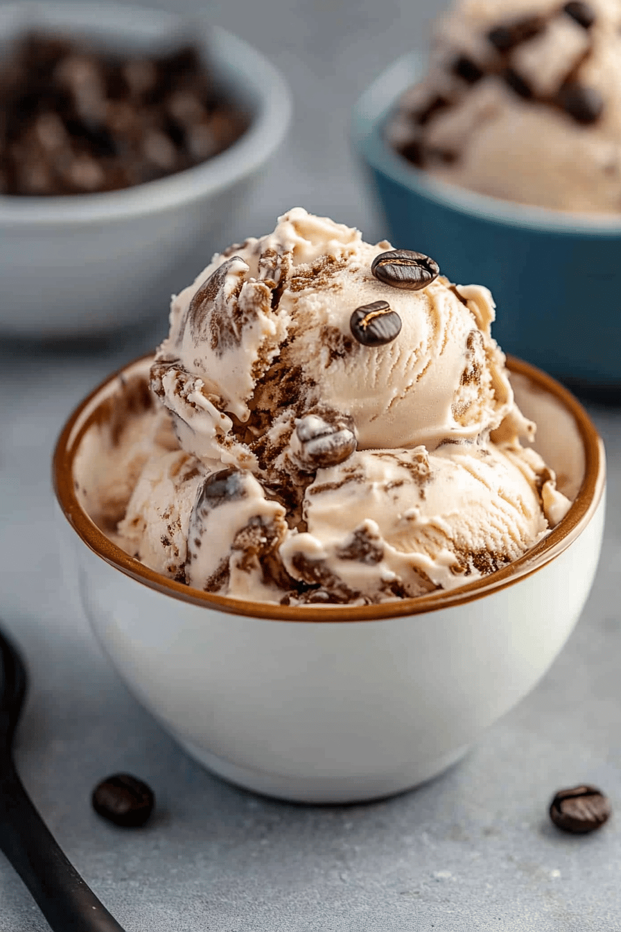 Coffee Nutella Ice Cream ingredients