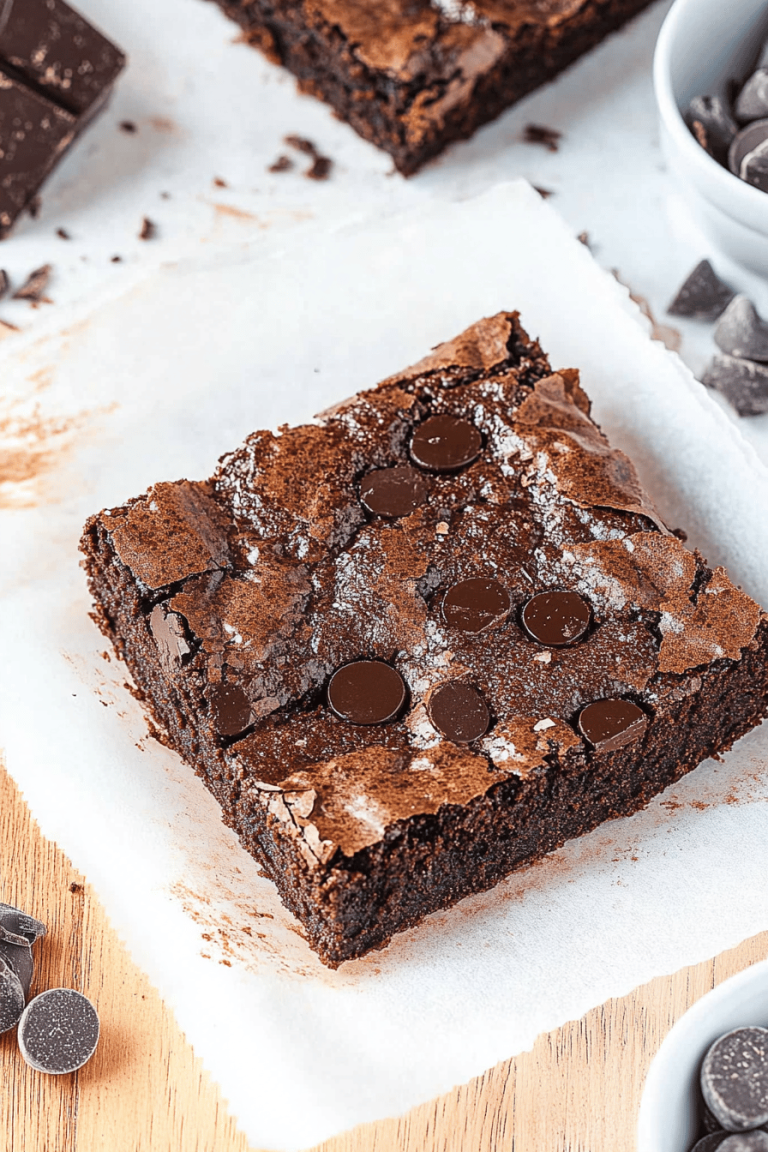 Dark Chocolate Brownie Recipe